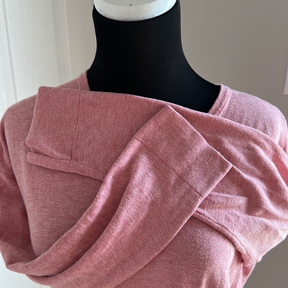 Polo Ralph Lauren mauve tunic style sweater - Picture 7 of 8